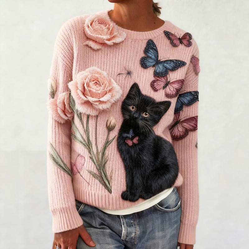 Timeless Vintage Style Jumper