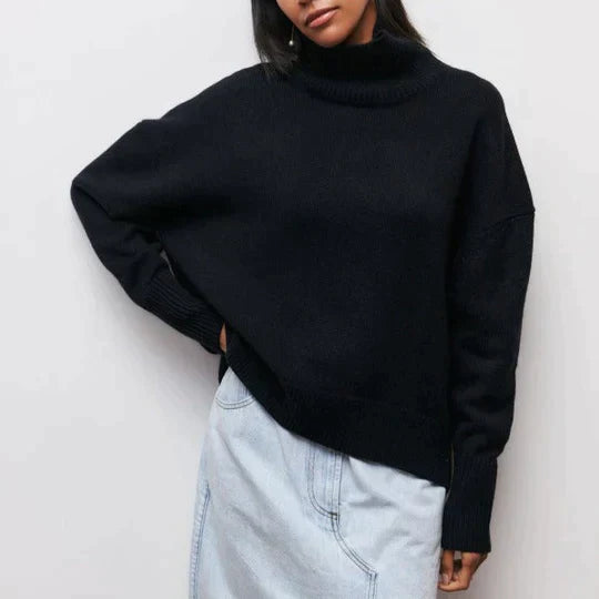 LM | Oversized turtleneck sweater