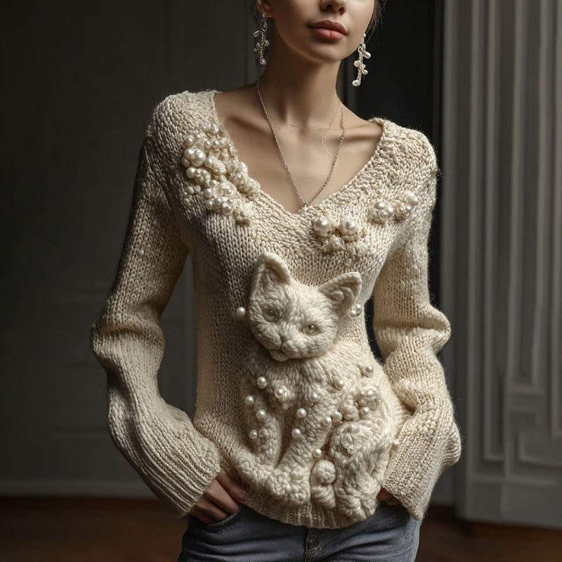 Timeless Vintage Style Jumper