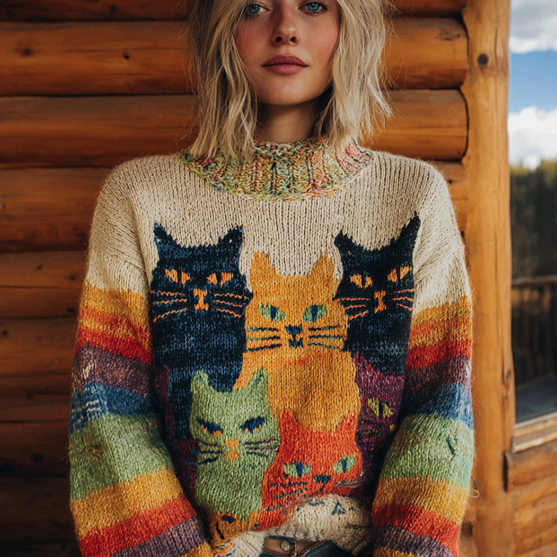 Timeless Vintage Style Jumper