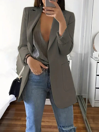 LM | Casual oversized lyre blazer