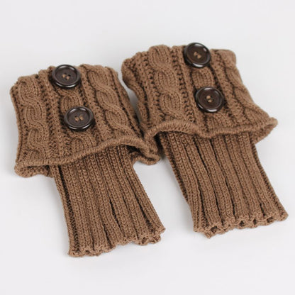 Casual Solid Color Knitted Socks elevenforest