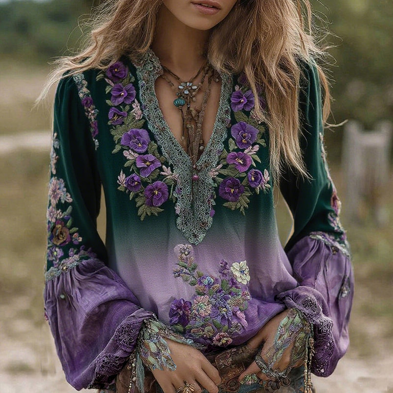 Timeless Vintage Style Blouse