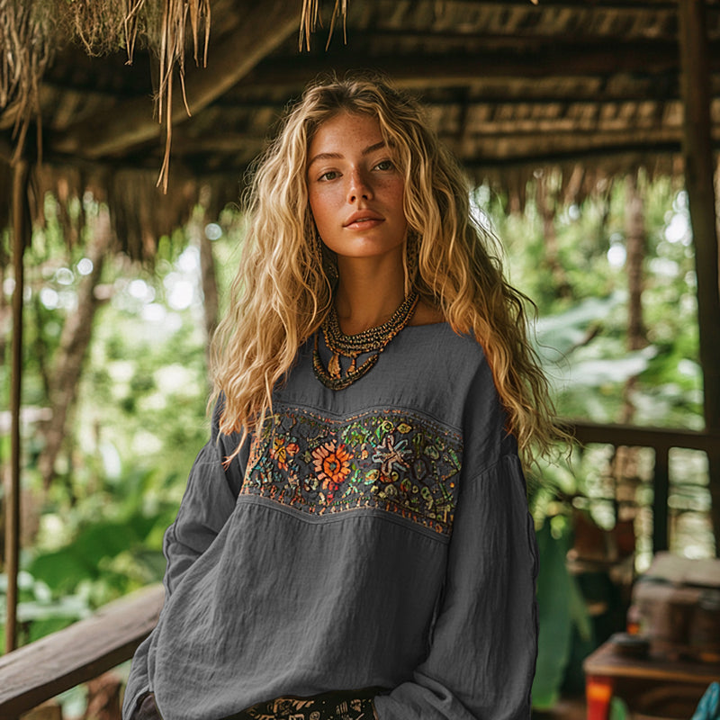 Timeless Vintage Style Blouse