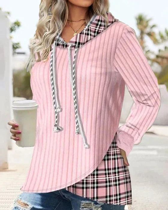 LM | Checked hoodie