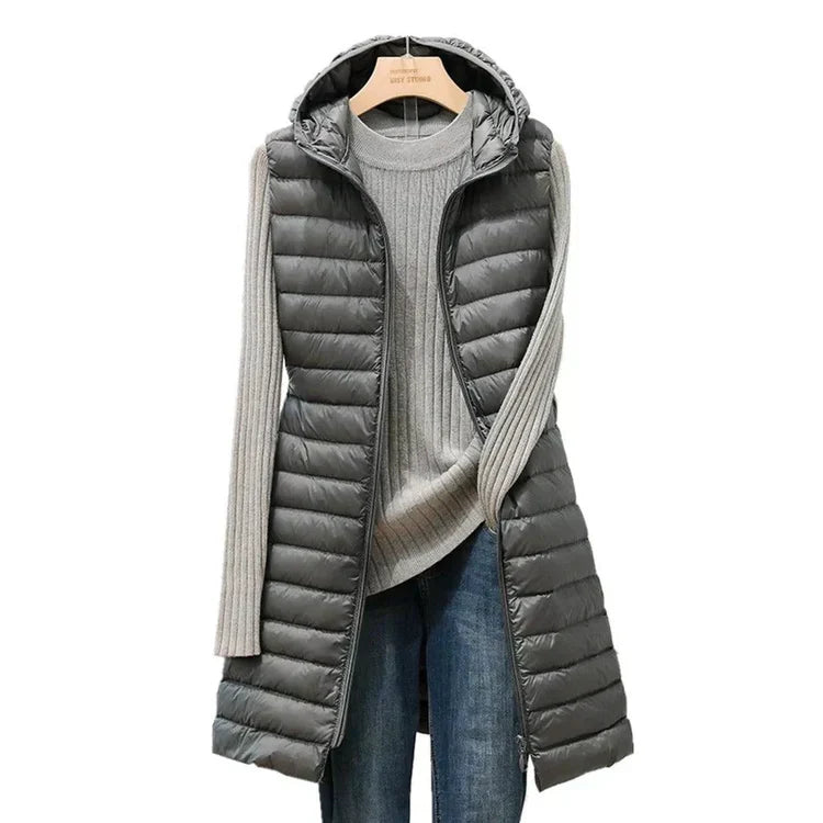 LM | Cotton hooded sweatshirt for women