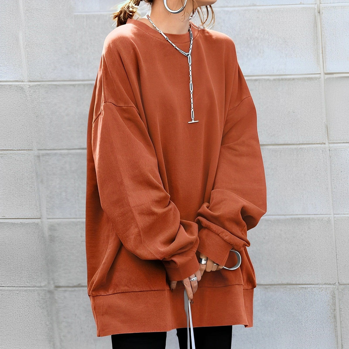 JO | Oversized designer sweater
