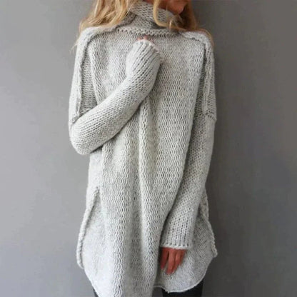 LM | Cozy knitted turtleneck sweater