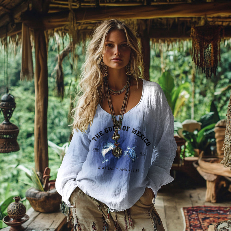 Gracefully Designed Blouse