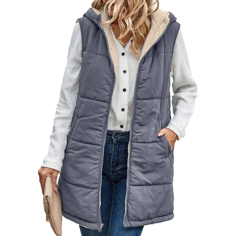 LM | Ladies hooded vest