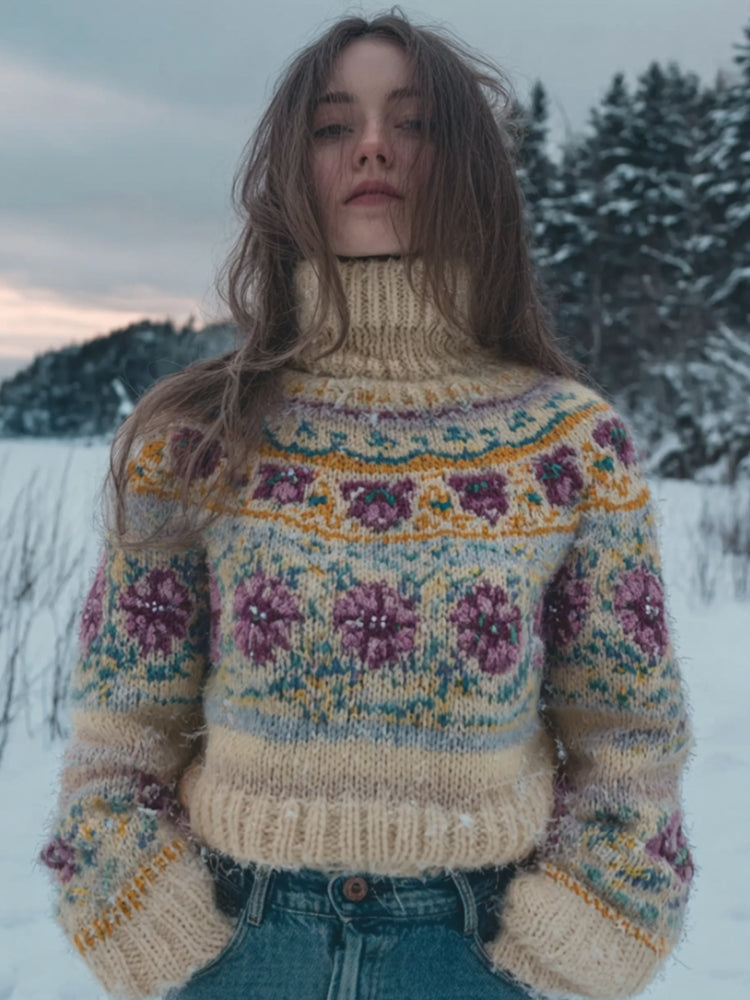 Timeless Vintage Style Jumper
