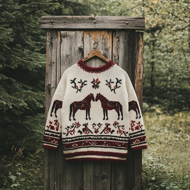 Timeless Vintage Style Jumper