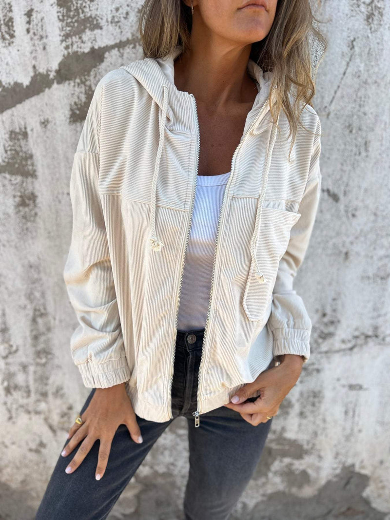 LM | Chic hooded jacket for women