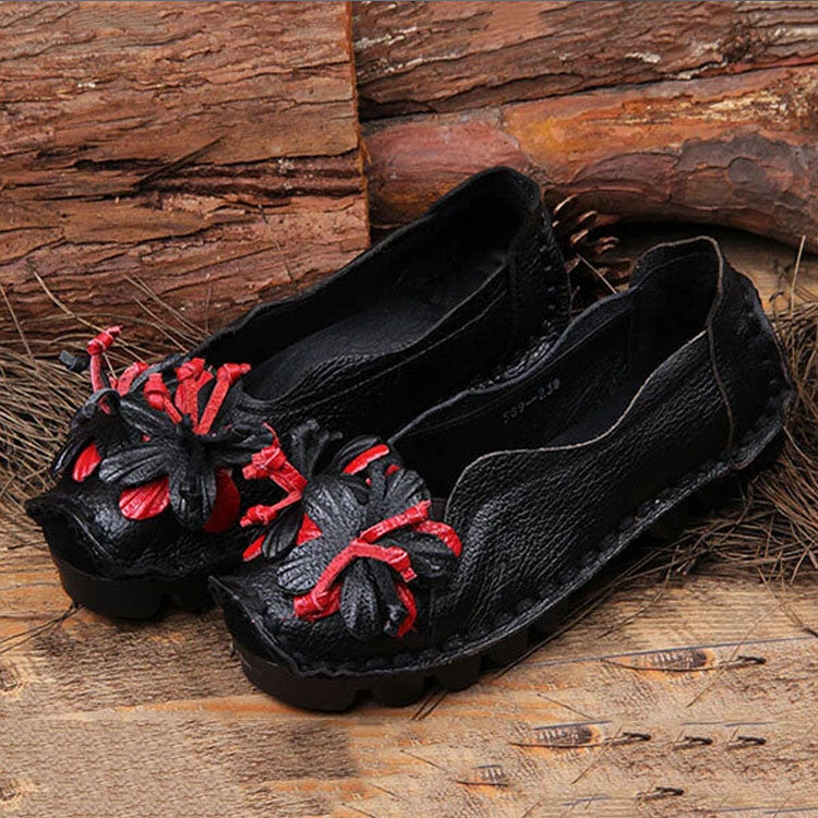LM | Glamorous casual shoes with floral detail