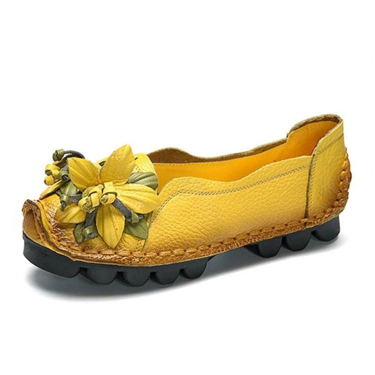 LM | Glamorous casual shoes with floral detail