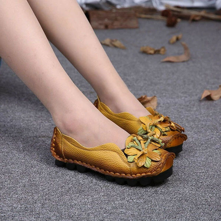 LM | Glamorous casual shoes with floral detail