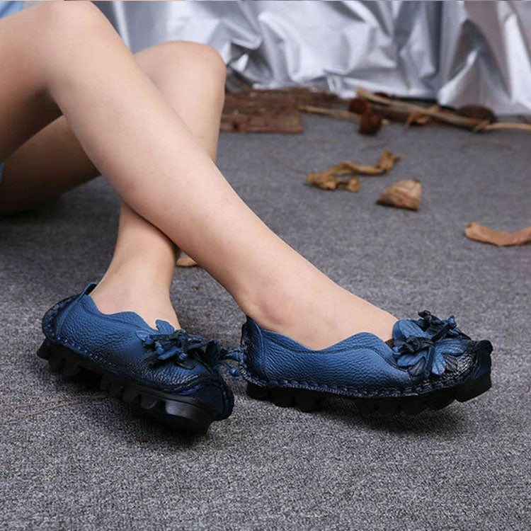 LM | Glamorous casual shoes with floral detail