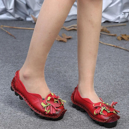 LM | Glamorous casual shoes with floral detail
