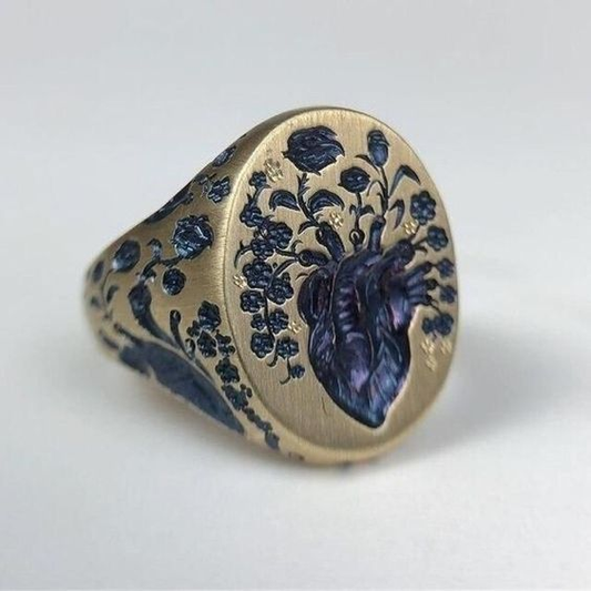 Vintage Handmade Gold Ring