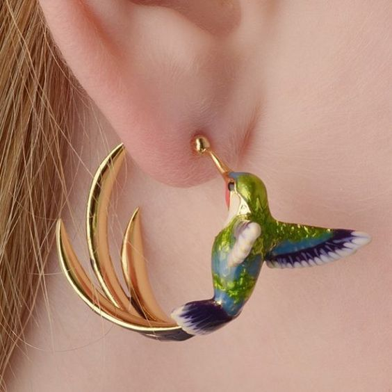 Vintage Handmade Earring