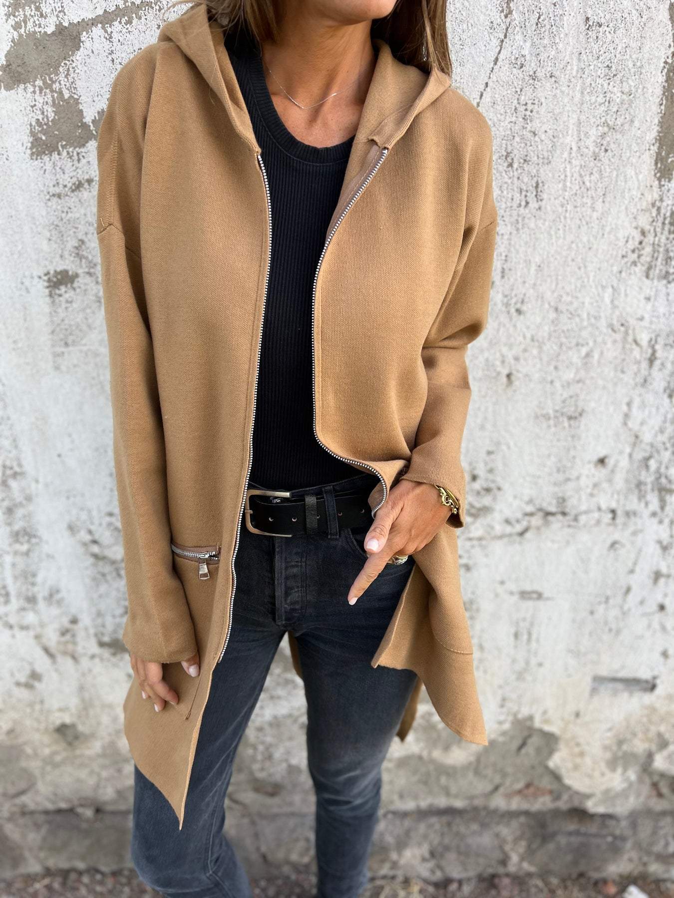 LM | Modern long jacket for women