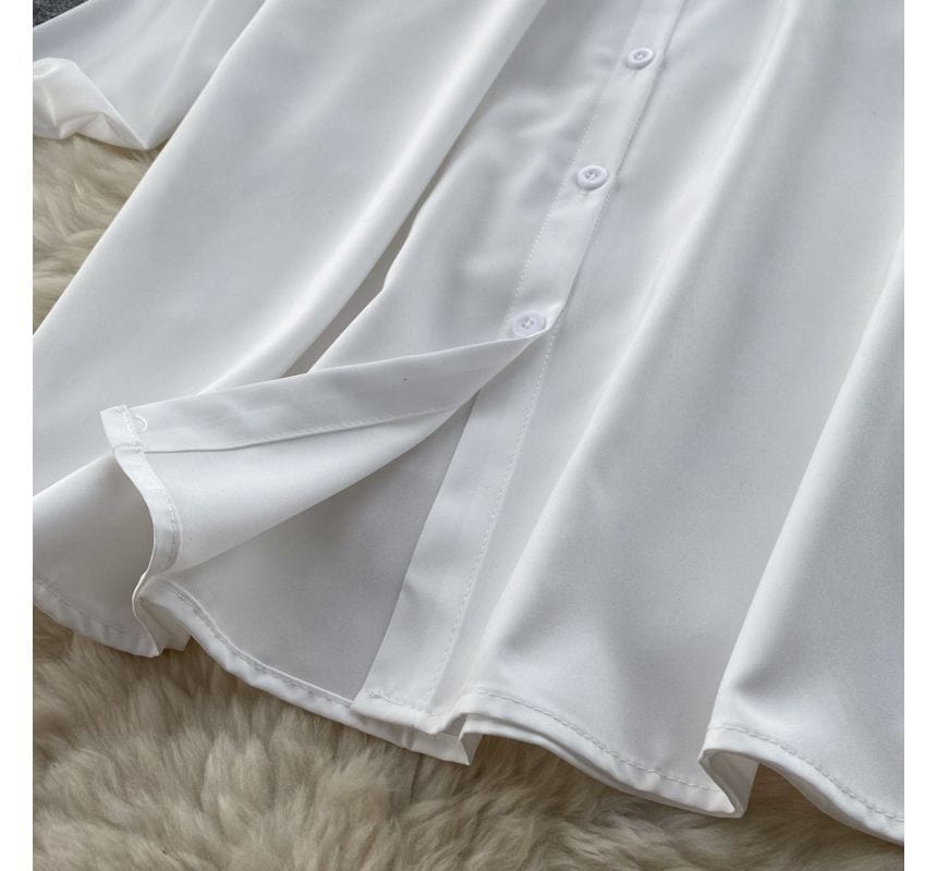 LM | Sleeveless sweater top set