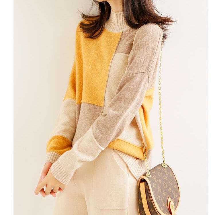 LM | Turtleneck knitted sweater