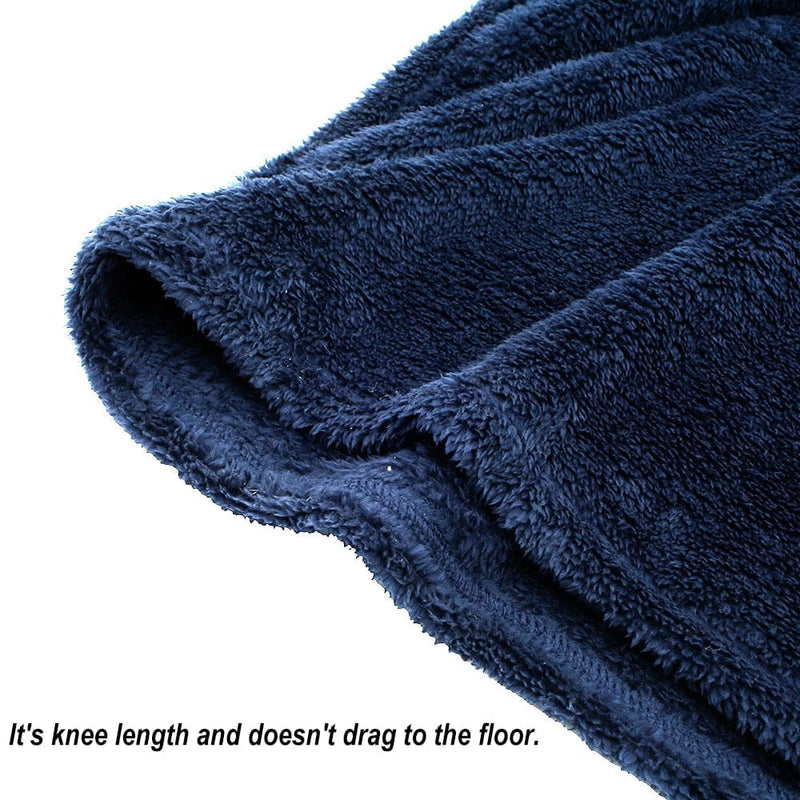 LM | Oversized hooded fleece pullover