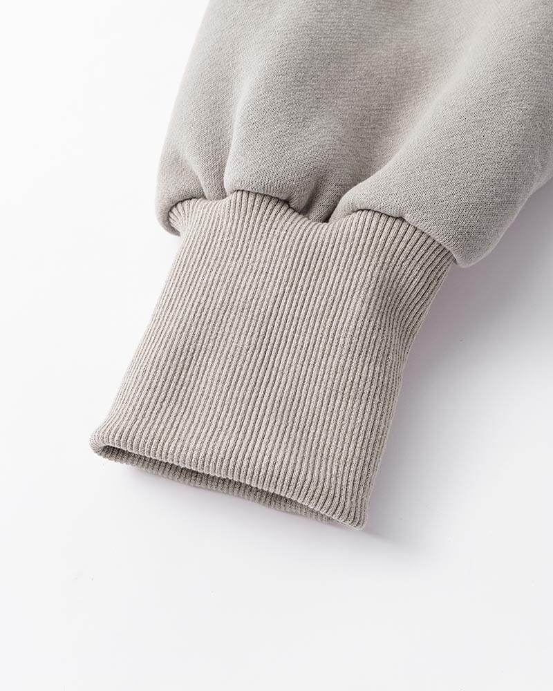 LM | Casual sweater with long sleeves and drawstring