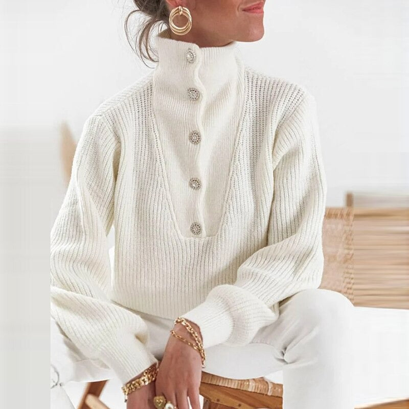 LM | Simple and stylish winter sweater