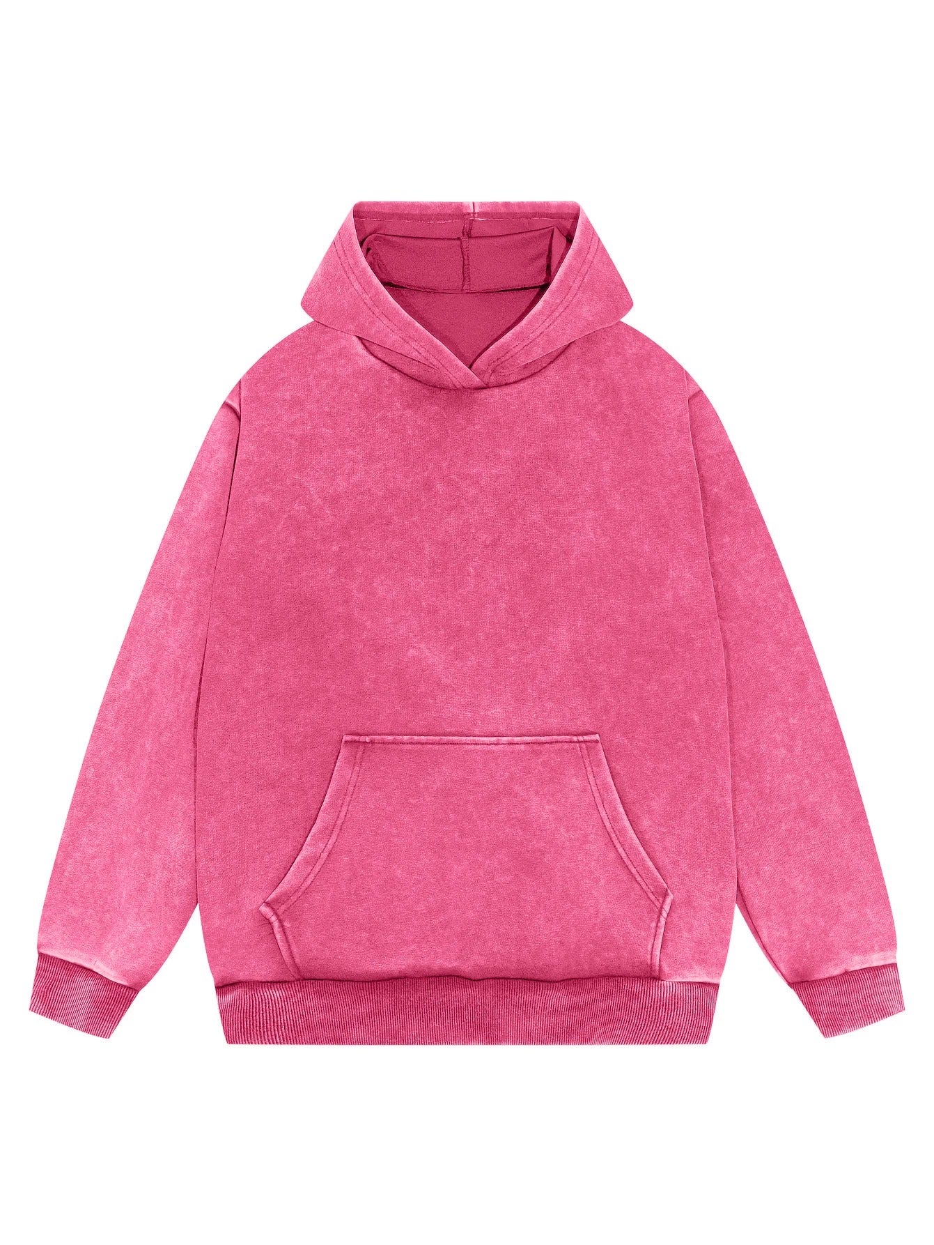 LM | Denim pullover hoodie
