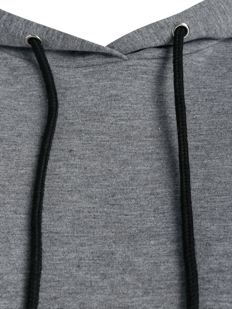 LM | Casual-chic hooded midi dress