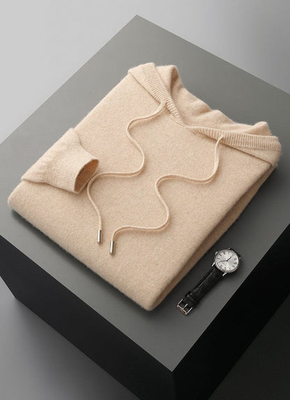 LM | Seamless knitted hoodie