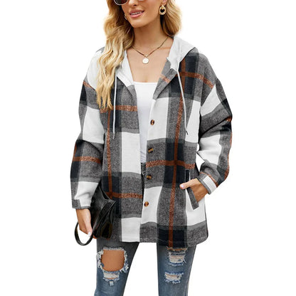 LM | Classic flannel jacket for women