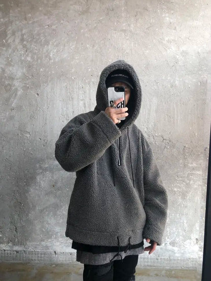 LM | Thickened cotton velvet sweater