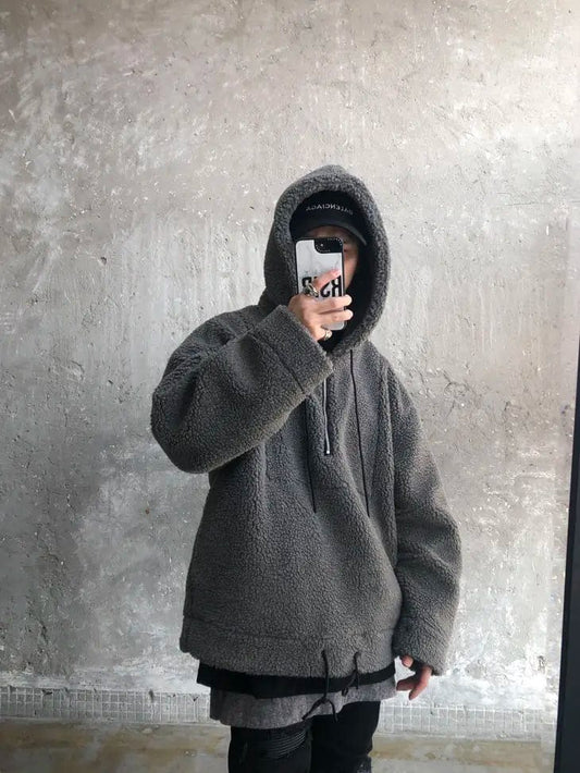 LM | Thickened cotton velvet sweater