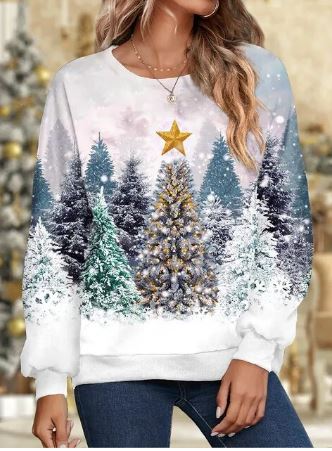 LM | Elegant Kerstmis Sweatshirt