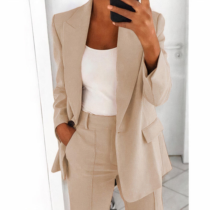 LM | Ensemble blazer avec veste et pantalon