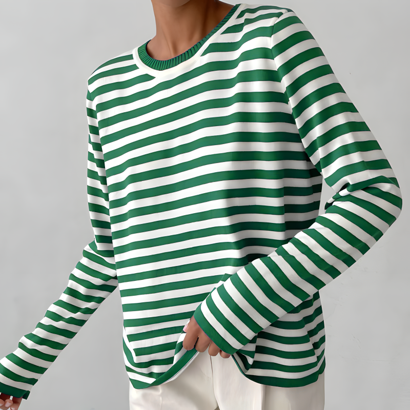 LM | Striped pullover shirt
