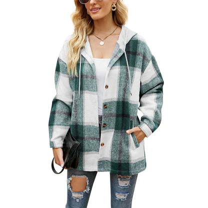 LM | Classic flannel jacket for women