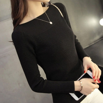LM | Korean Solid Sweater