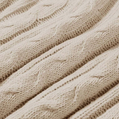 LM | MW -Women's 2-piece long knit suit with thick sweater