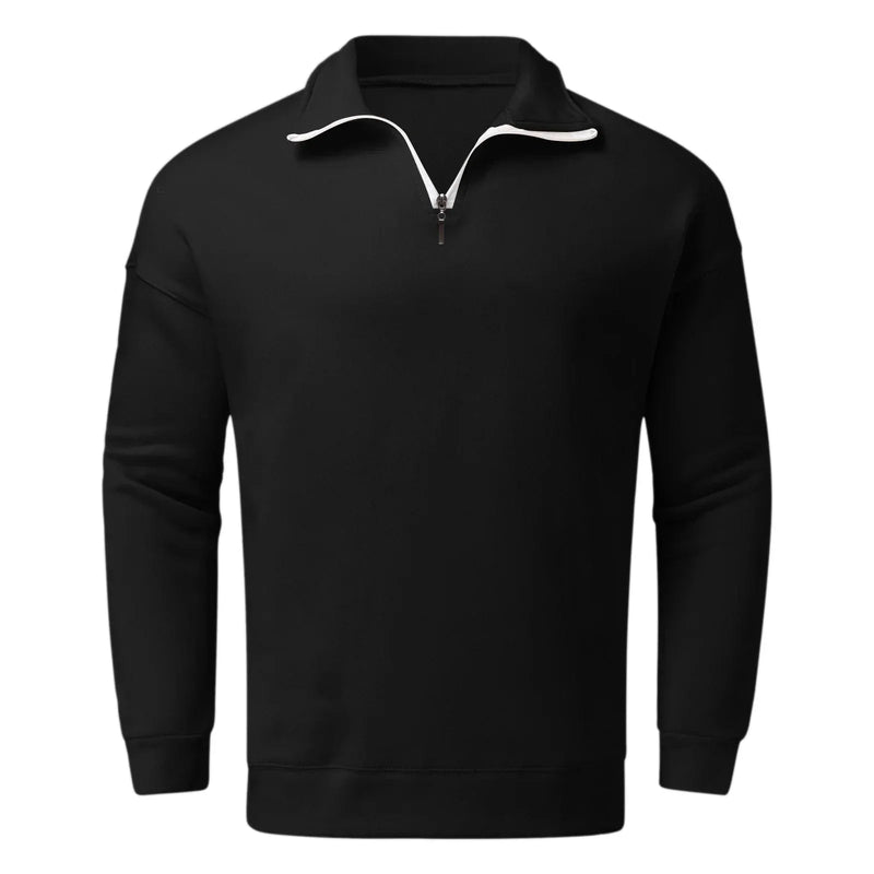 LM | Plain hoodless sweater