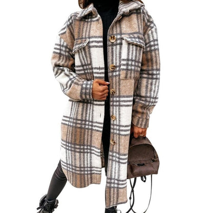 LM | plaid jacket for women