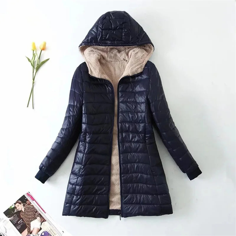 LM | Loose hooded jacket